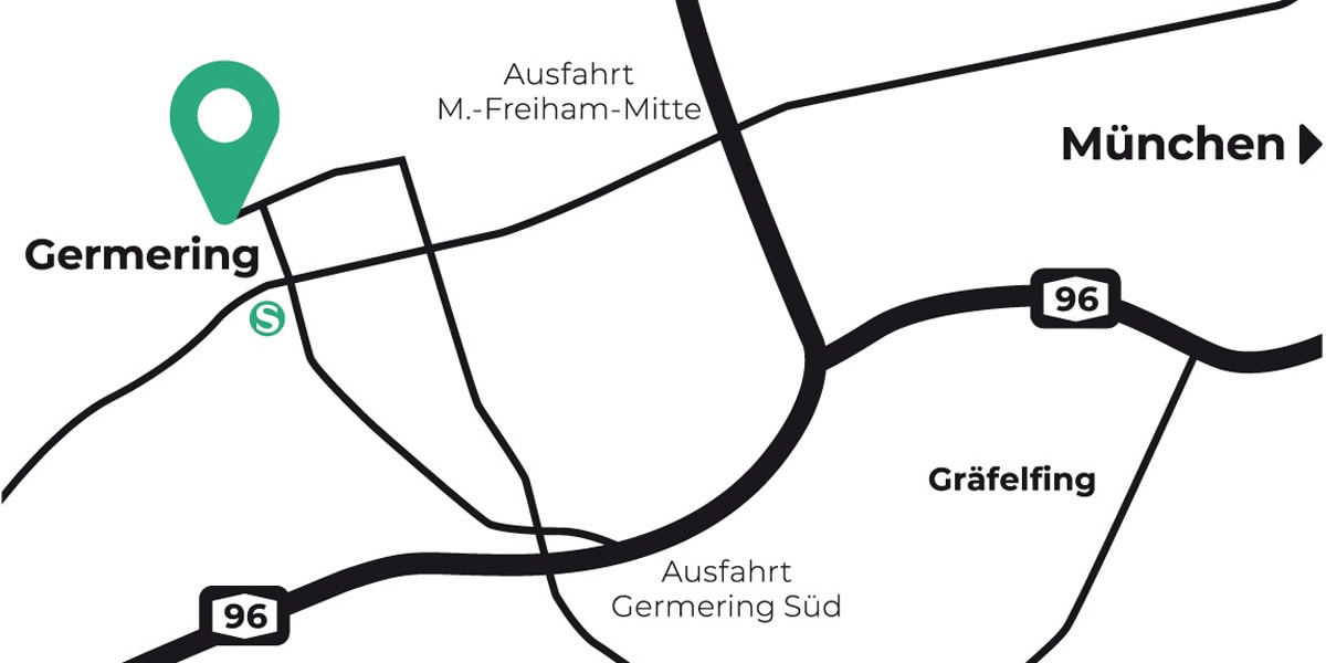 Anfahrtskarte zu PT-BOX1 in Germering